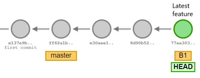 Before fast forward merging